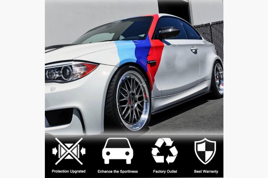 BMW 1 серія E81/E82/E87/E88 2004-2011 рр. Накладки на пороги Карбон (для E82, Карбон) Фото 2