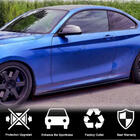 BMW 2 серія F22/F23 2014-2021 рр. Накладки на пороги (для M-Sport, Карбон) фото 2