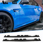 BMW 3 серія E92/E93 2006-2013 рр. Накладки на пороги (Карбон) фото 1