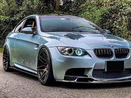 BMW 3 серія E92/E93 2006-2013 рр. Накладки на пороги (Карбон) фото 4
