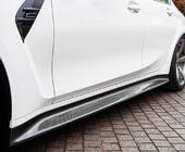 Накладки на пороги V5 (для G80, Карбон) фото 3