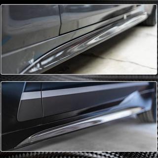 Накладки на пороги V2 (для G22/G23 M-Sport, Карбон) BMW 4 серія G22/23/26 2020- рр. фото 3