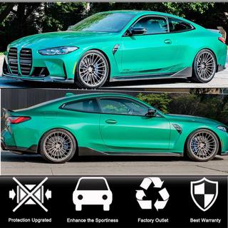 Накладки на пороги V1 (для G82/G83, Карбон) BMW 4 серія G22/23/26 2020- рр. фото 2
