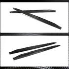 BMW 4 серія G22/23/26 2020- рр. Накладки на пороги V4 (для G82/G83, Карбон) фото 4