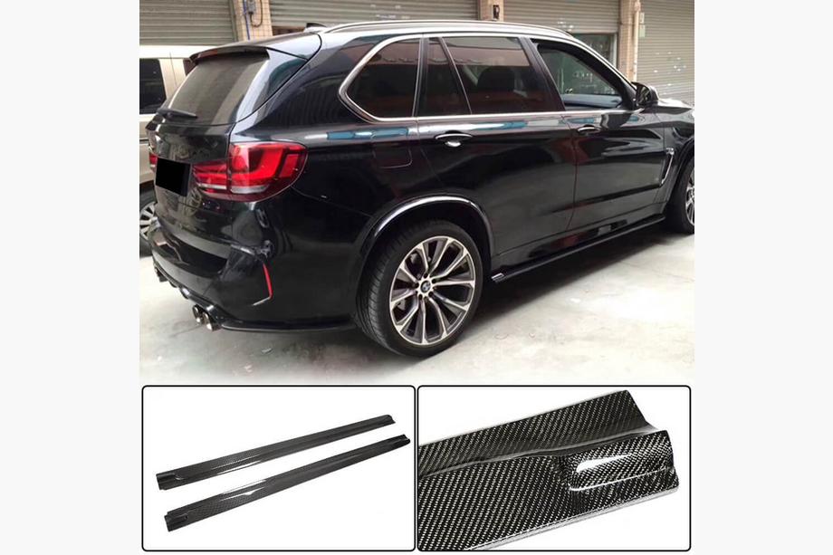 Накладки на пороги (для F86, Карбон) Image