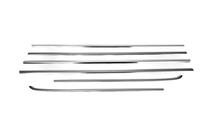 Зовнішня окантовка вікон (6 шт, нерж) фото 2