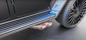 Mercedes G сlass W465 2025- рр. Насадки на глушник BRB Carbon (2 шт) фото 2