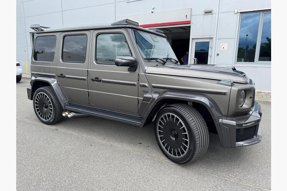 Mercedes G class W465 2025- рр. Насадки на глушник BRB Carbon (2 шт) Фото 9