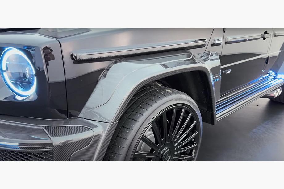 Mercedes G сlass W465 2025- рр. Молдинги BRB Carbon (10 шт) Image