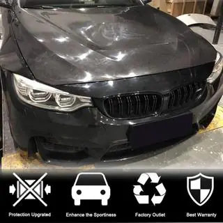 Капот GTS-Стиль V2 (для F30/F31, Карбон) BMW 3 серія F30/F31 2012-2019 рр. фото 2