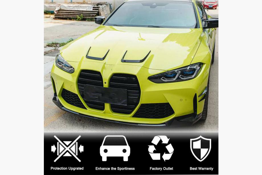 BMW 4 серія G22/23/26 2020- рр. Накладки на Карбон (2021+) Фото 3