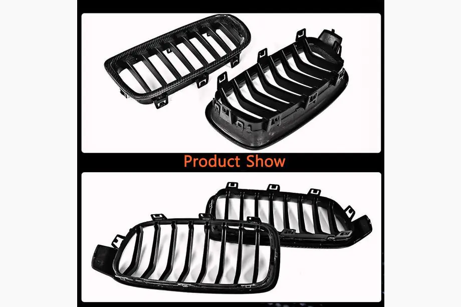 BMW 3 серія F30/F31 2012-2019 рр. Ніздрі 1 Bar (Карбон) Фото 5