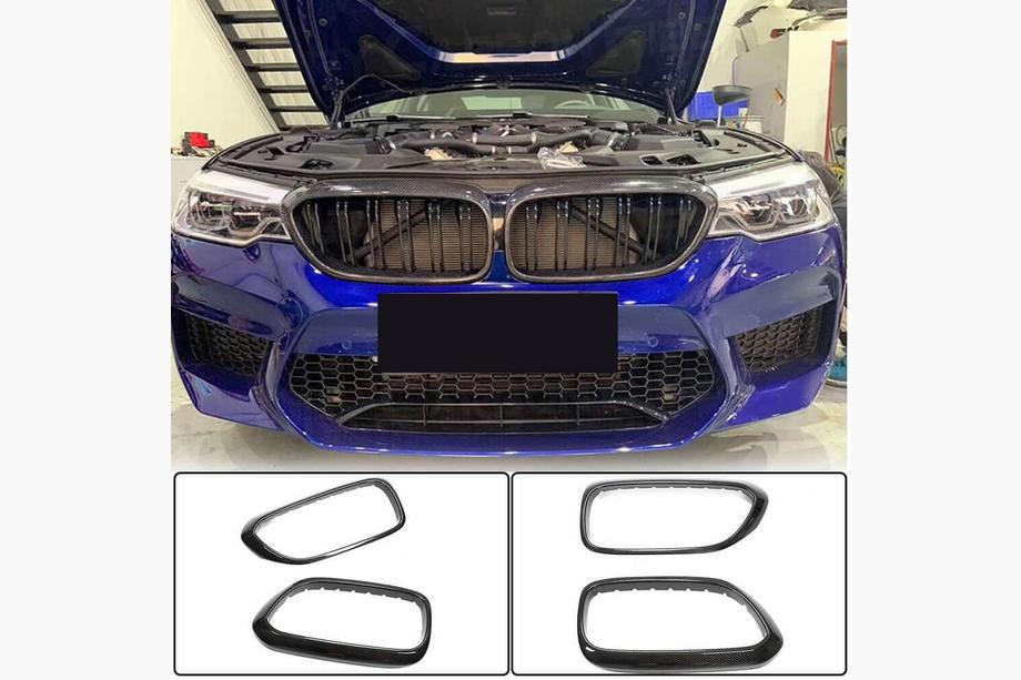 BMW 5 серія G30/G31 2017-2023 рр. Ніздрі Карбон V2 (2017-2020) Фото 1
