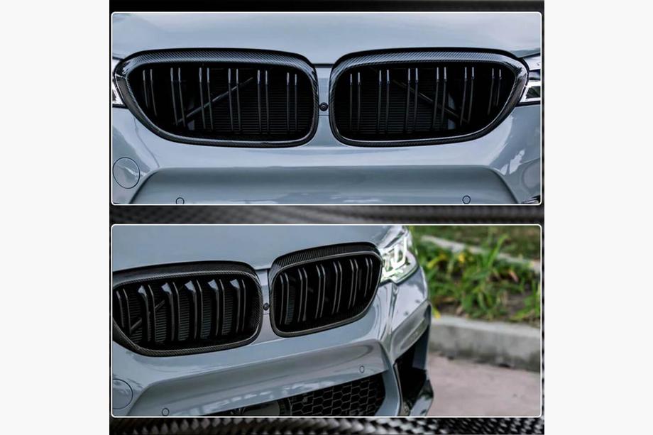 BMW 5 серія G30/G31 2017-2023 рр. Ніздрі Карбон V2 (2017-2020) Фото 3