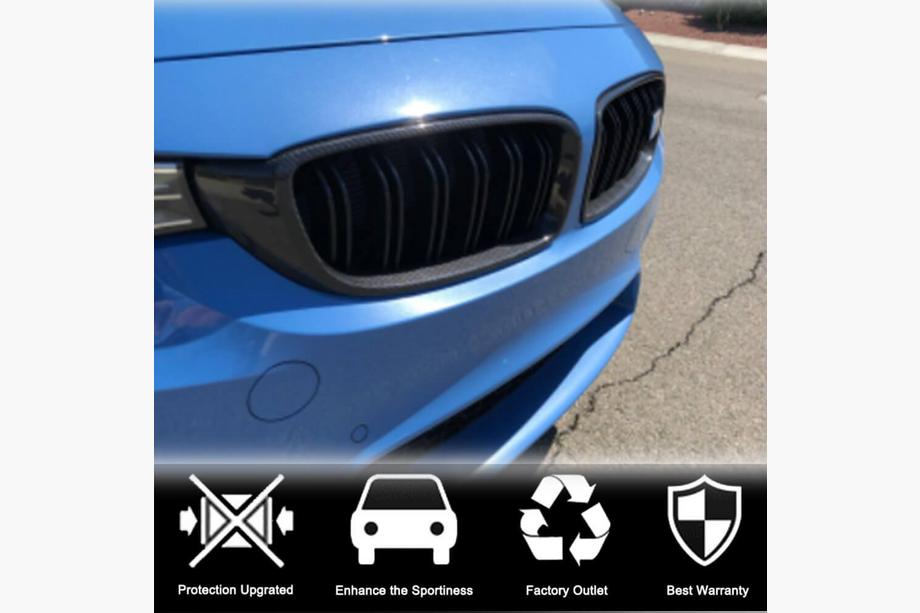 BMW 3 серія F30/F31 2012-2019 рр. Обведення решітки (для F80, Карбон) Фото 2