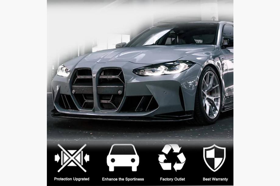BMW 4 серія G22/23/26 2020- рр. Ніздрі V2 (для G82/G83, Карбон) Фото 5