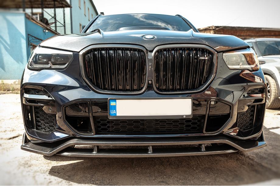 BMW X5 G05 2019-2026 рр. Ніздрі M-Look V1 (2018-2022, карбон) Фото 8