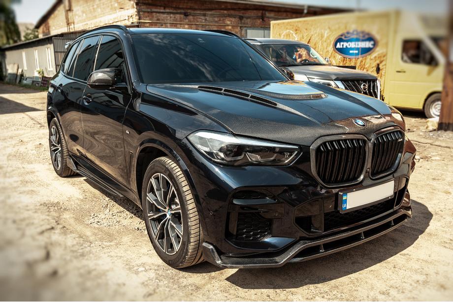 BMW X5 G05 2019-2026 рр. Ніздрі M-Look V1 (2018-2022, карбон) Фото 9