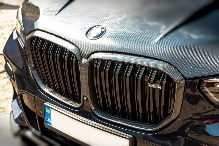 BMW X5 G05 2019-2026 рр. Ніздрі M-Look V1 (2018-2022, карбон) Фото 1