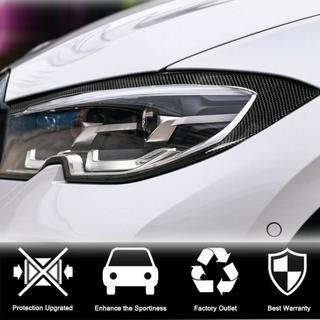 Вії на фари (2018-2022, Карбон) BMW 3 серія G20/G21 2018- рр. фото 3