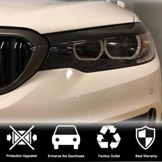 Вії на фари Сухий карбон (2017-2020) BMW 5 серія G30/G31 2017-2023 рр. фото 3