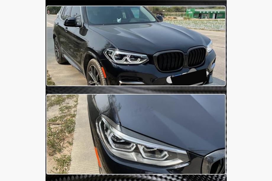 BMW X3 G01 2018- рр. Вії на фари FRP V2 Фото 5