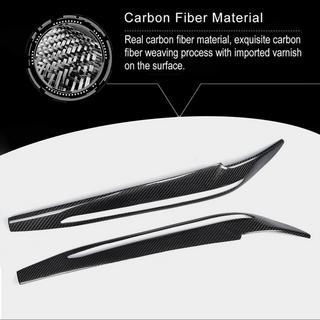 Вії на фари V1 (Карбон) BMW X5 F15 2013-2018 рр. фото 4