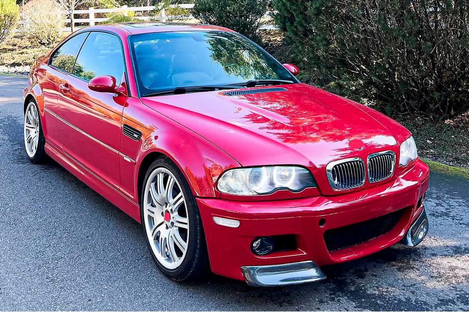 BMW 3 серія E46 1998-2006 рр. Накладки на передній бампер Flap (для M3, Карбон) Фото 5