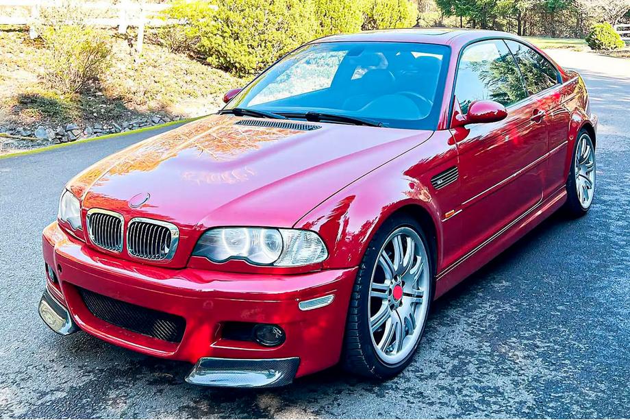BMW 3 серія E46 1998-2006 рр. Накладки на передній бампер Flap (для M3, Карбон) Фото 6