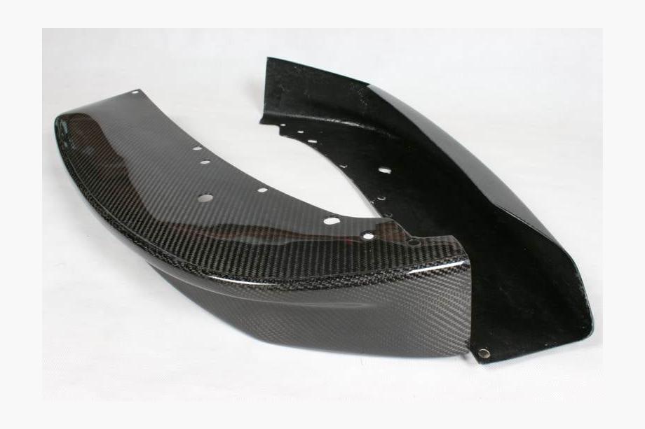 BMW 3 серія E90/E91 2005-2011 рр. Накладки на передній бампер Flap (для E90 2008-2011 Base, Карбон) Фото 7