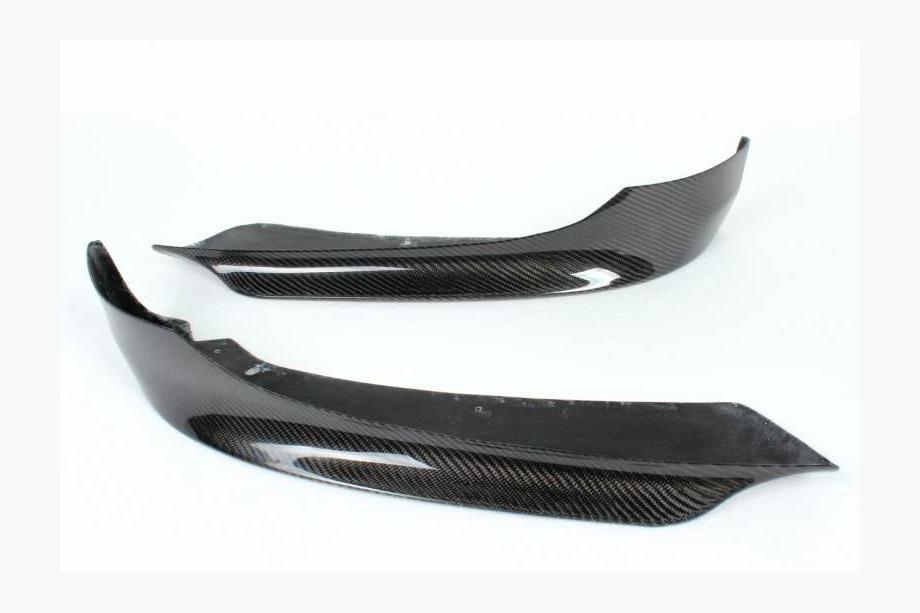 BMW 3 серія E90/E91 2005-2011 рр. Накладки на передній бампер Flap FRP V2 (для E90 2008-2011 Base) Фото 10