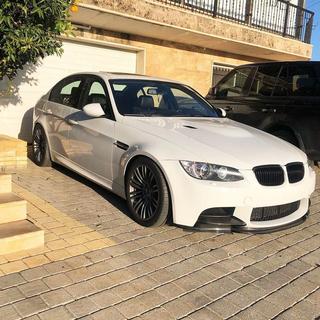 Накладки на передній бампер Flap Карбон (для M3, Карбон) BMW 3 серія E92/E93 2006-2013 рр. фото 4