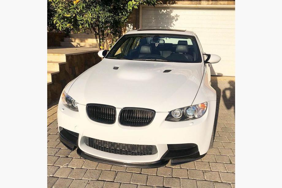 BMW 3 серія E92/E93 2006-2013 рр. Накладки на передній бампер Flap Карбон (для M3, Карбон) Фото 3