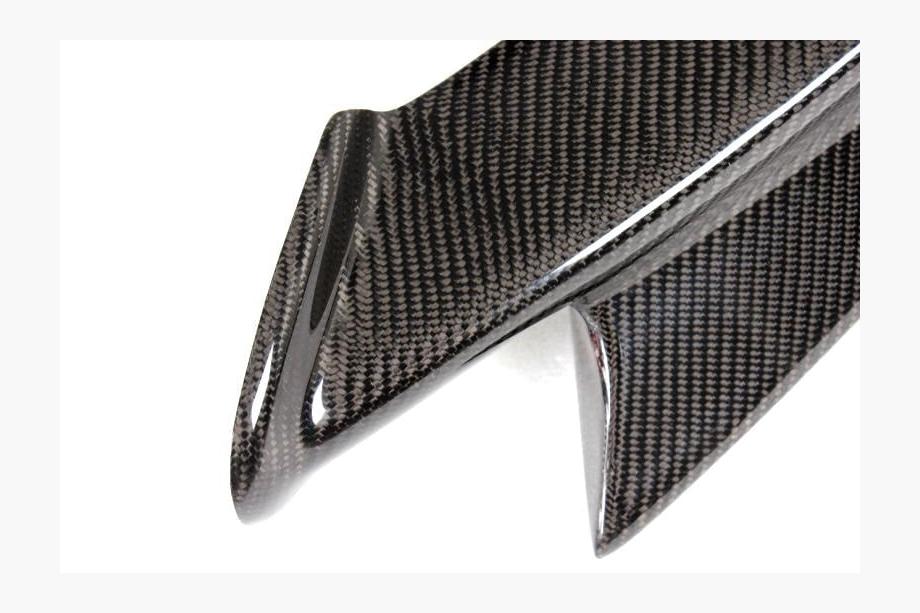 BMW 3 серія E92/E93 2006-2013 рр. Накладки на передній бампер Flap Карбон (для M3, Карбон) Фото 8