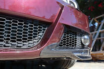 Накладки на передній бампер Flap (для E90 2008-2011 M-Sport, Карбон) фото 4