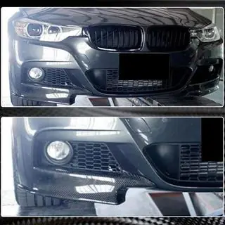 Накладки на передній бампер Flap (для M-Sport, Карбон) фото 4