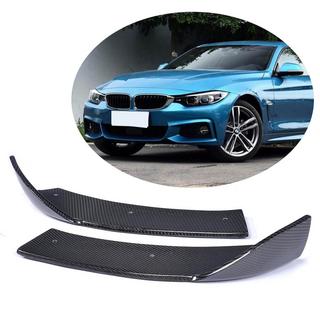 Накладки на передній бампер Flap (для M-Sport, Карбон) BMW 4 серія F32/F33/F36 2012-2020 рр. фото 1