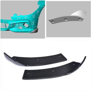 Накладки на передній бампер Flap (для M-Sport, Карбон) BMW 4 серія F32/F33/F36 2012-2020 рр. фото 2