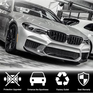 Накладки на передній бампер Flap (для M5 F90 2017-2020, Карбон) BMW 5 серія G30/G31 2017-2023 рр. фото 3