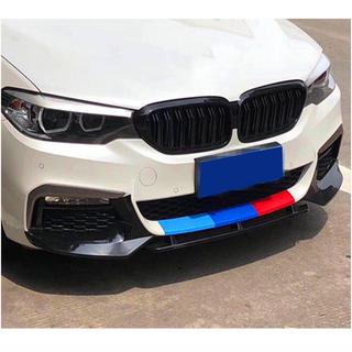 Накладки на передній бампер Flap V1 (для M-Sport 2017-2020, Карбон) BMW 5 серія G30/G31 2017-2023 рр. фото 3