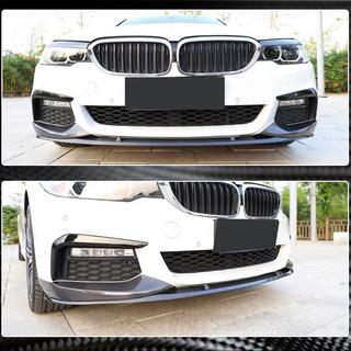 Накладки на передній бампер Flap V2 (для M-Sport 2017-2020, Карбон) BMW 5 серія G30/G31 2017-2023 рр. фото 4
