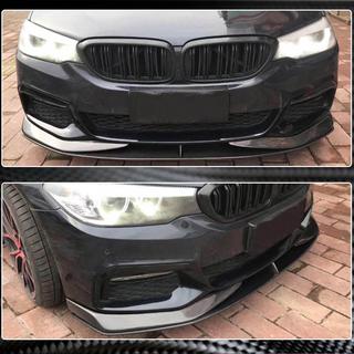 Накладки на передній бампер Flap V3 (для M-Sport 2017-2020, Карбон) BMW 5 серія G30/G31 2017-2023 рр. фото 3