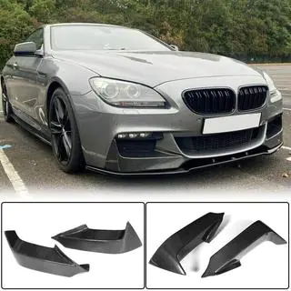 Накладки на передній бампер Flap V2 (для M-Sport, Карбон) фото 1