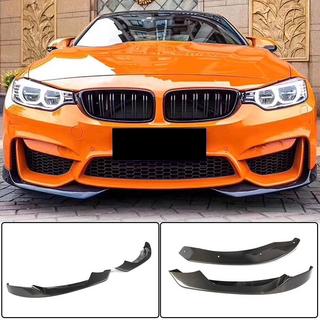 Накладки на передній бампер Flap V1 (для F80, Карбон) BMW 3 серія F30/F31 2012-2019 рр. фото 1