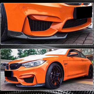 Накладки на передній бампер Flap V1 (для F80, Карбон) BMW 3 серія F30/F31 2012-2019 рр. фото 4