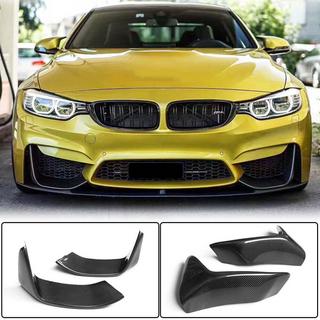 Накладки на передній бампер Flap V4 (для F80, Карбон) BMW 3 серія F30/F31 2012-2019 рр. фото 1