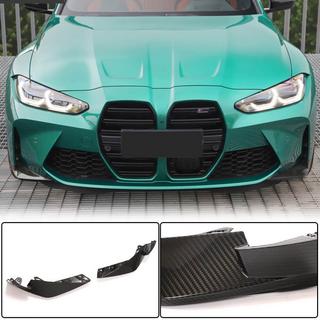 Накладки на передній бампер Flap (для G80, Карбон) BMW 3 серія G20/G21 2018- рр. фото 1