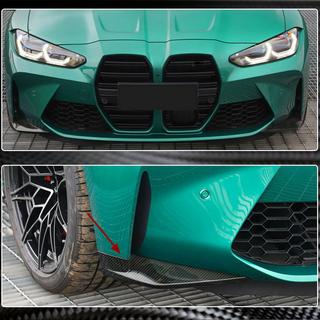 Накладки на передній бампер Flap (для G80, Карбон) BMW 3 серія G20/G21 2018- рр. фото 2