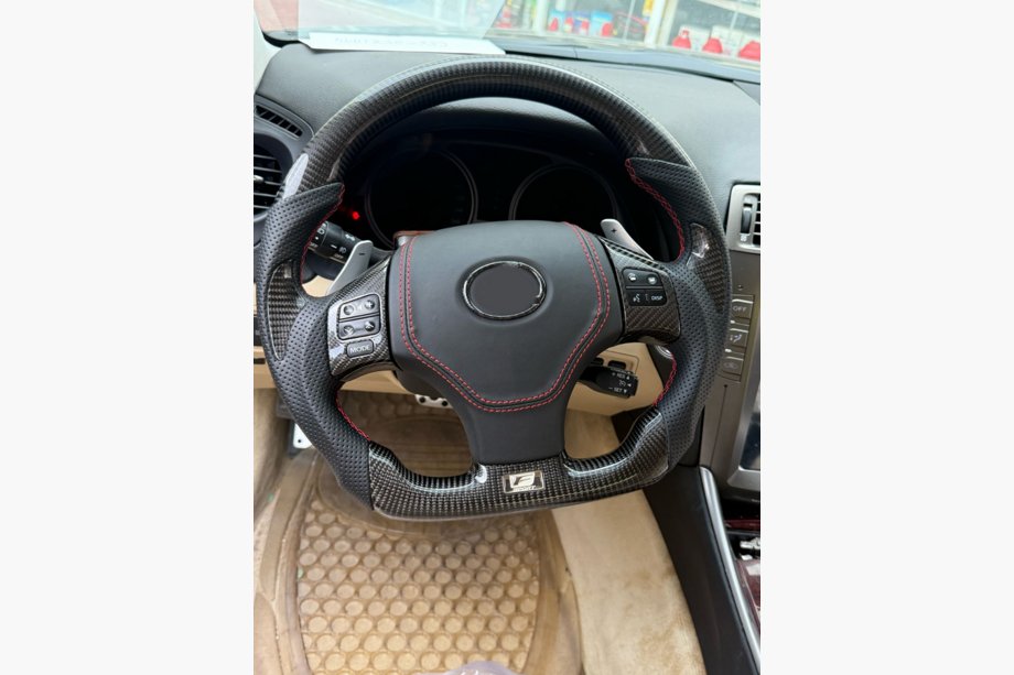 Lexus GS 2011-2020 рр. Кермо у зборі анатомічний (карбон, дизайн 2020) Фото 1