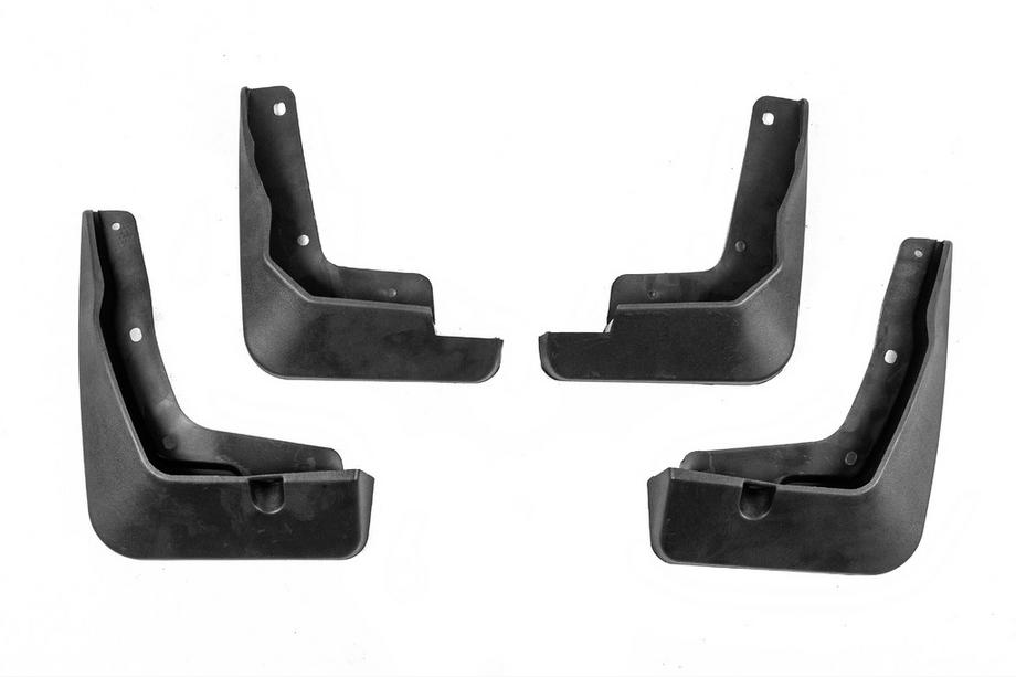 Hyundai Kona 2017-2023 рр. Бризковики Premium (4 шт, для бензинових авто) Image